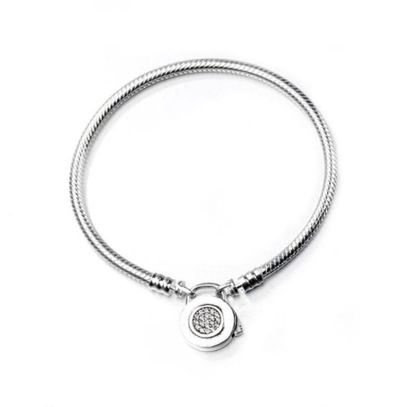 925 sterling silver bracelets 3mm chain fit lock bangle bracelet jewelry gift for men women w798005234, Golden;silver
925 sterling silver bracelets 3mm chain fit lock bangle bracelet jewelry gift for men women w798005234, Golden;silver