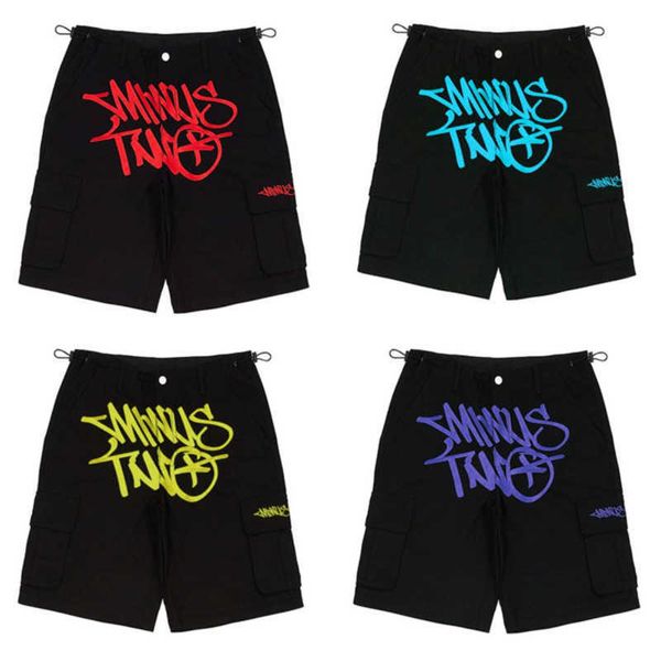 men's shorts minus two cargos pants y2k designer womens casual loose hip hop punk rock fashion streetwear retro street trend overalls 0, White;black
men's shorts minus two cargos pants y2k designer womens casual loose hip hop punk rock fashion streetwear retro street trend overalls 0, White;black
