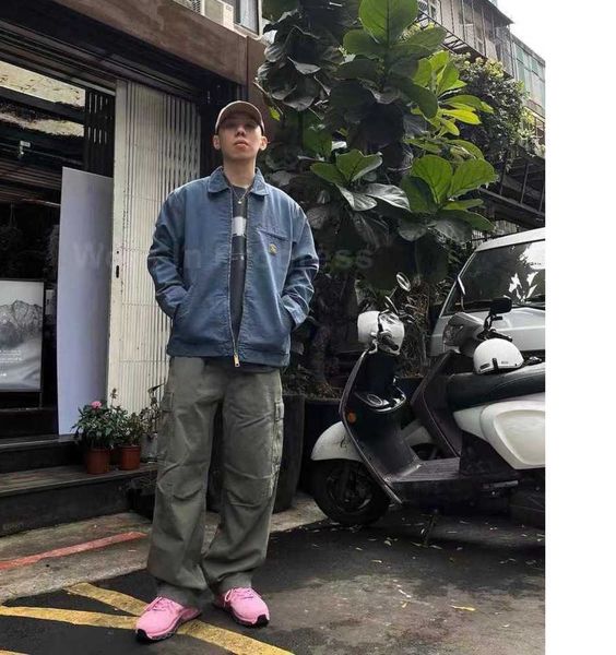 2023 men's jackets work clothes fashion brand carhart canvas washable wax dyed detroit jacket coat american style workwear label43, Black;brown
2023 men's jackets work clothes fashion brand carhart canvas washable wax dyed detroit jacket coat american style workwear label43, Black;brown