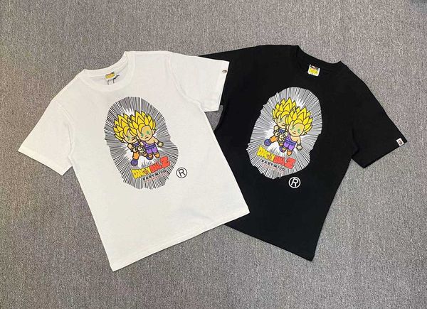 fashion designer luxury summer brand ape head men's cartoon cotton pullover short sleeve loose fit t-shirt, White;black
fashion designer luxury summer brand ape head men's cartoon cotton pullover short sleeve loose fit t-shirt, White;black