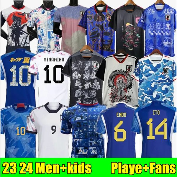 2023 new japan soccer jerseys men kids cartoon isagi atom tsubasa asano doan kubo ito japanese special uniform men women 22 23 24 football s, Black;yellow
2023 new japan soccer jerseys men kids cartoon isagi atom tsubasa asano doan kubo ito japanese special uniform men women 22 23 24 football s, Black;yellow