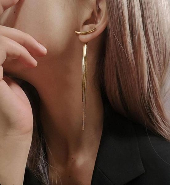 dangle & chandelier gold color stainless steel long tassel chain drop earrings for women vintage wedding elegant thread earring jewelr253318, Silver
dangle & chandelier gold color stainless steel long tassel chain drop earrings for women vintage wedding elegant thread earring jewelr253318, Silver