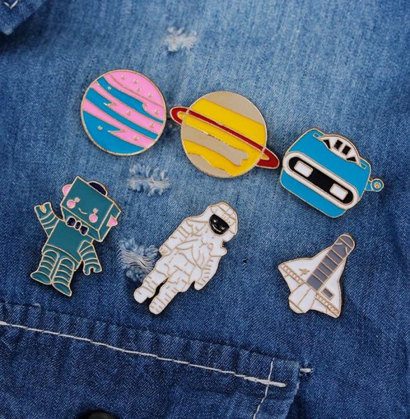 new clothing creative aircraft astronaut robot planet enamel cartoon brooch pin clothes for women kids brooches4591296, Gray
new clothing creative aircraft astronaut robot planet enamel cartoon brooch pin clothes for women kids brooches4591296, Gray