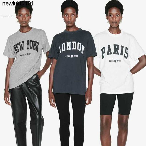 a bing women designer t-shirt classic letter print sleeve embroidery cotton short tees 2023ss, White
a bing women designer t-shirt classic letter print sleeve embroidery cotton short tees 2023ss, White