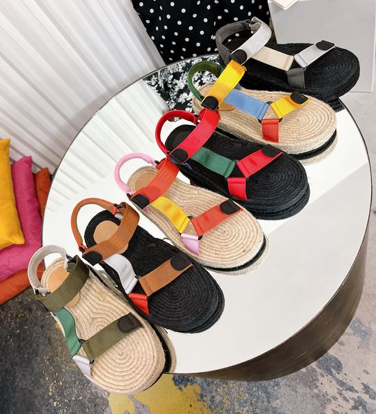 solar espadrille straw sandal shoes designer women men fashion sandals -quality platform summer beach shoes, Black
solar espadrille straw sandal shoes designer women men fashion sandals -quality platform summer beach shoes, Black