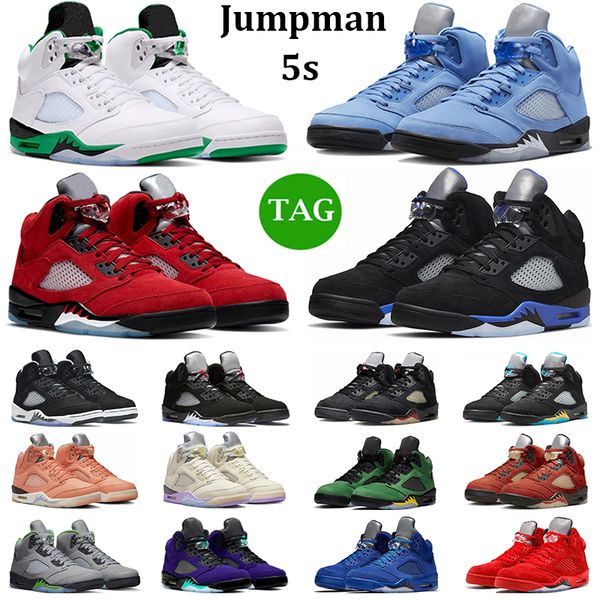 og jumpman 5 men basketball shoes 5s unc lucky green aqua racer blue oreo raging red pinksicle concord mens trainers outdoor sneakers, White;red
og jumpman 5 men basketball shoes 5s unc lucky green aqua racer blue oreo raging red pinksicle concord mens trainers outdoor sneakers, White;red