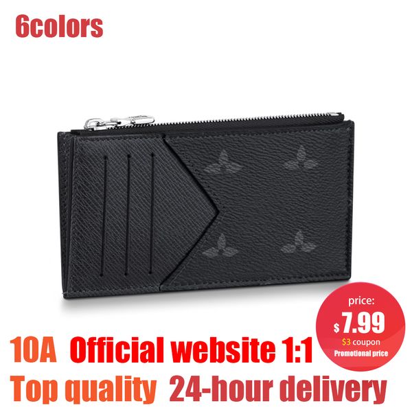m30271 6 colors purse 4 card slots cardholder key wallets men credit card womens paper money luxury leather card holders organizer coin purs, Brown;gray
m30271 6 colors purse 4 card slots cardholder key wallets men credit card womens paper money luxury leather card holders organizer coin purs, Brown;gray