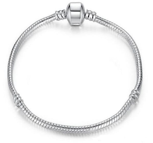 925 silver plated bracelet chain with barrel clasp fit european beads for bracelets with without logo diy 20 pcs 876512
925 silver plated bracelet chain with barrel clasp fit european beads for bracelets with without logo diy 20 pcs 876512