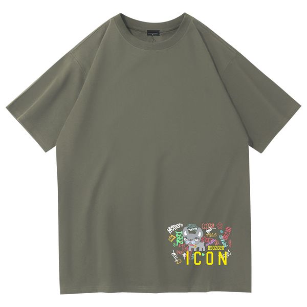 dsq2 men's t-shirt designer bag designer t-shirt summer luxury round neck sweat absorption short sleeve outdoor breathable cotton print, White;black
dsq2 men's t-shirt designer bag designer t-shirt summer luxury round neck sweat absorption short sleeve outdoor breathable cotton print, White;black