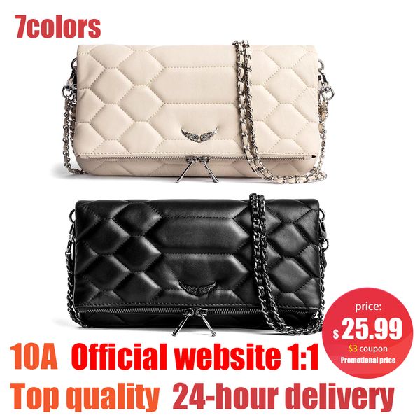 luxury designers tote handbags leather womens cross body zadig voltaire bag pochette rock swing your wings bags shoulder men chain fashion f
luxury designers tote handbags leather womens cross body zadig voltaire bag pochette rock swing your wings bags shoulder men chain fashion f