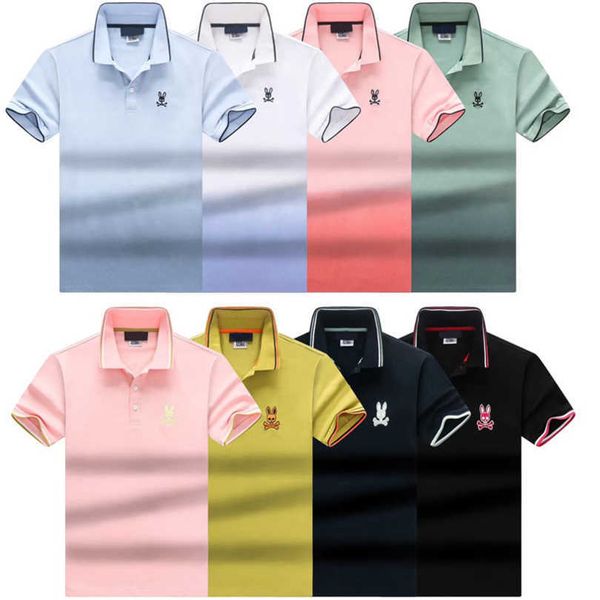 designer mens psychos polos bunnys shirts summer short sleeve slim fit breathable skull rabbit print sailor neck casual tshirt luxury fashio, White;black
designer mens psychos polos bunnys shirts summer short sleeve slim fit breathable skull rabbit print sailor neck casual tshirt luxury fashio, White;black