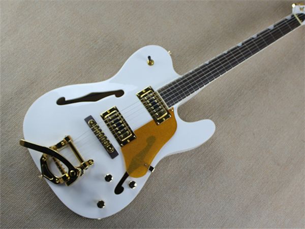 factory custom shop telecaster jazz white electric guitar red black semi hollow body rosewood maple fingerboard double f holes golden chrome
factory custom shop telecaster jazz white electric guitar red black semi hollow body rosewood maple fingerboard double f holes golden chrome