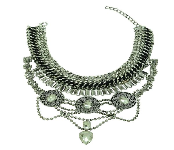 european style wide chain carving coin beads chain crystal ethnic statement necklace costume jewelry1920201, Golden;silver
european style wide chain carving coin beads chain crystal ethnic statement necklace costume jewelry1920201, Golden;silver
