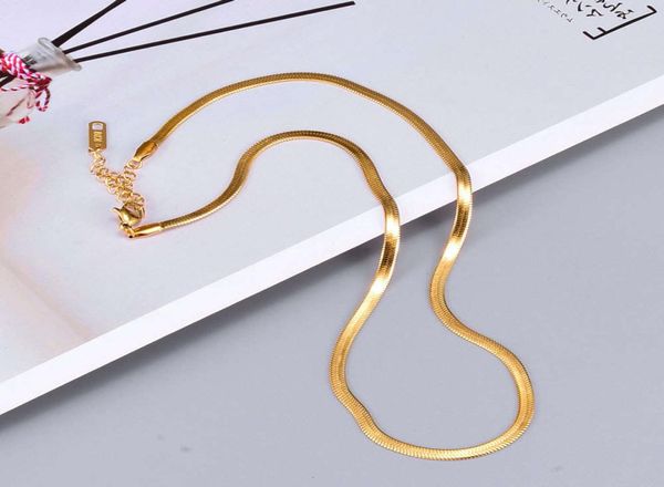 2021 designer fashion accessories simple plain clavicle short necklace women's bone light chain titanium steel jewelry1496852, Silver
2021 designer fashion accessories simple plain clavicle short necklace women's bone light chain titanium steel jewelry1496852, Silver