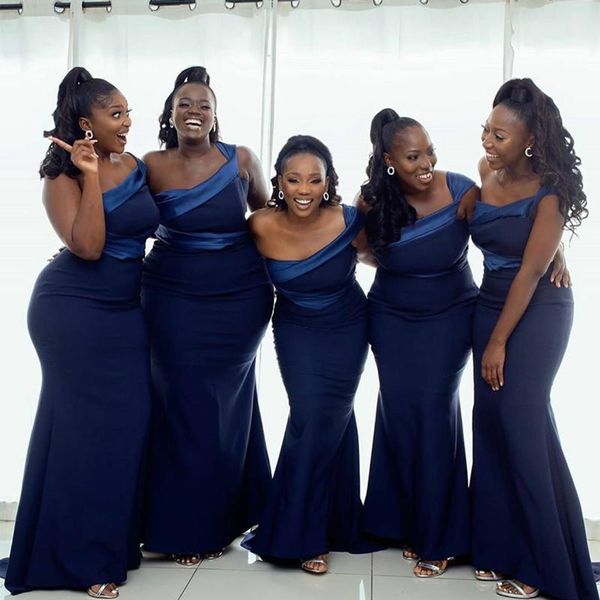 2023 royal blue bridesmaid dresses elegant one shoulder elastic satin ruched mermaid sweep train plus size maid of honor gown, White;pink
2023 royal blue bridesmaid dresses elegant one shoulder elastic satin ruched mermaid sweep train plus size maid of honor gown, White;pink