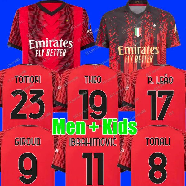 23 24 ibrahimovic koche soccer jerseys 2023 2024 giroud de ketelaere r. leao tonali theo ac s home football shirt special fourth 4th, Black;yellow
23 24 ibrahimovic koche soccer jerseys 2023 2024 giroud de ketelaere r. leao tonali theo ac s home football shirt special fourth 4th, Black;yellow