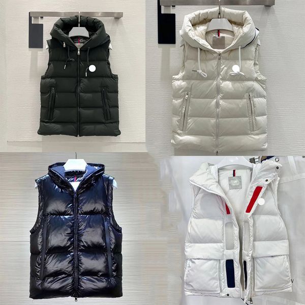 luxury designer mens vests womens embroidery badge thickened warm down vest tank couple loose casual winter puffer vest coat size ui1j, Black;white
luxury designer mens vests womens embroidery badge thickened warm down vest tank couple loose casual winter puffer vest coat size ui1j, Black;white