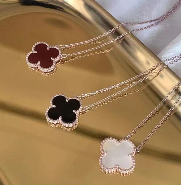 Classic designer jewelry Four-leaf Clover Necklace jewelrys Fashion Pendant Necklaces Women 18K Gold Plated 4/Four Leaf Clover Necklace Jewelry Gift
Classic designer jewelry Four-leaf Clover Necklace jewelrys Fashion Pendant Necklaces Women 18K Gold Plated 4/Four Leaf Clover Necklace Jewelry Gift
