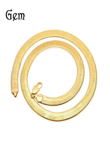 10mm wide bone chain yellow gold filled men statement herringbone necklace 60cm 2072 q24951408, Silver
10mm wide bone chain yellow gold filled men statement herringbone necklace 60cm 2072 q24951408, Silver