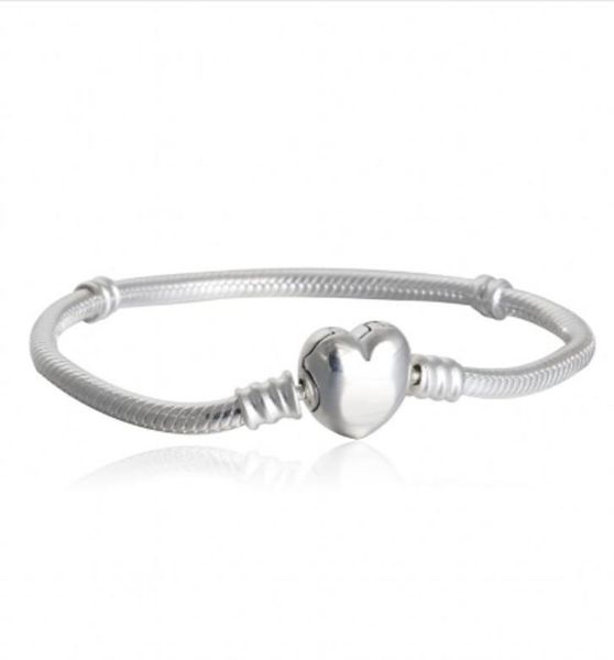 new heart clasp bracelets famous brand logo authentic 925 sterling silver fashion chain charm bracelets diy charms beads pd13512068, Black
new heart clasp bracelets famous brand logo authentic 925 sterling silver fashion chain charm bracelets diy charms beads pd13512068, Black