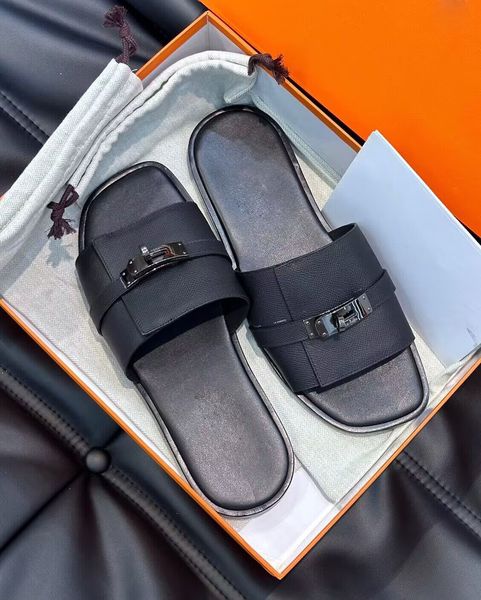 perfect summer brand gabriel men sandals shoes calfskin leather man slippers slip on beach slide flats boys palladium-plated kelly buckle ca, Black
perfect summer brand gabriel men sandals shoes calfskin leather man slippers slip on beach slide flats boys palladium-plated kelly buckle ca, Black