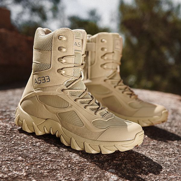 new men brand military leather boots special force tactical desert combat mens boots outdoor shoes ankle boots, Black
new men brand military leather boots special force tactical desert combat mens boots outdoor shoes ankle boots, Black