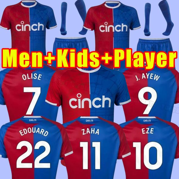 men kids soccer jerseys 23 24 olise eze milivojevic zaha mens benteke schlupp mateta j.ayew gallagher football shirt 2023 2024 crystal shirt, Black;yellow
men kids soccer jerseys 23 24 olise eze milivojevic zaha mens benteke schlupp mateta j.ayew gallagher football shirt 2023 2024 crystal shirt, Black;yellow