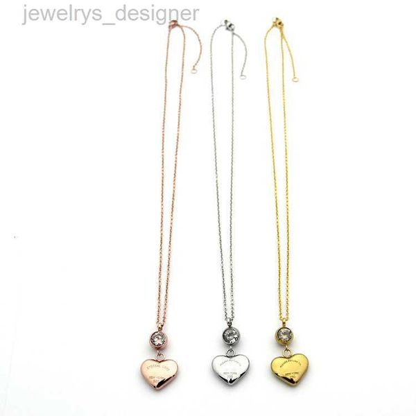 womens a peach heart necklace designer jewelry single drill necklace gold/silvery/rose gold complete brand as wedding christmas gift, Silver
womens a peach heart necklace designer jewelry single drill necklace gold/silvery/rose gold complete brand as wedding christmas gift, Silver