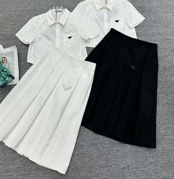 designer two piece dress woman fashion long skirt short shirt set summer casual commute suit women elegant pleated skirts sets with belt88, White
designer two piece dress woman fashion long skirt short shirt set summer casual commute suit women elegant pleated skirts sets with belt88, White