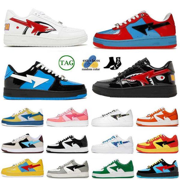 2023 sta sk8 designer casual shoes luxury sneakers stas sk8 womens mens patent leather black abc camos blue color camo combo pink grey black
2023 sta sk8 designer casual shoes luxury sneakers stas sk8 womens mens patent leather black abc camos blue color camo combo pink grey black
