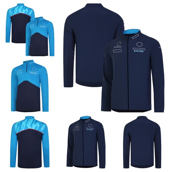 f1 team 2023 sweater jacket racer sports sweater men's zipper racing clothes