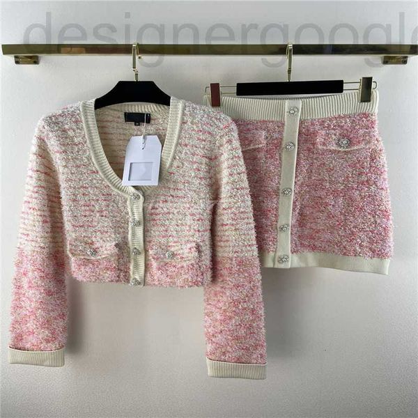 two piece dress designer women's summer knits two piece dress sets suits with pearls buttons 2022 girls milan runway brand outwear swea, White
two piece dress designer women's summer knits two piece dress sets suits with pearls buttons 2022 girls milan runway brand outwear swea, White