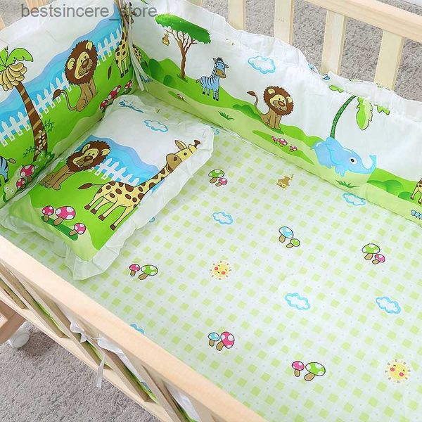5pcs baby bedding set newborn pure cotton bed circumference mattress pillow kit infant cartoon pattern crib surround cot fence l230522
5pcs baby bedding set newborn pure cotton bed circumference mattress pillow kit infant cartoon pattern crib surround cot fence l230522