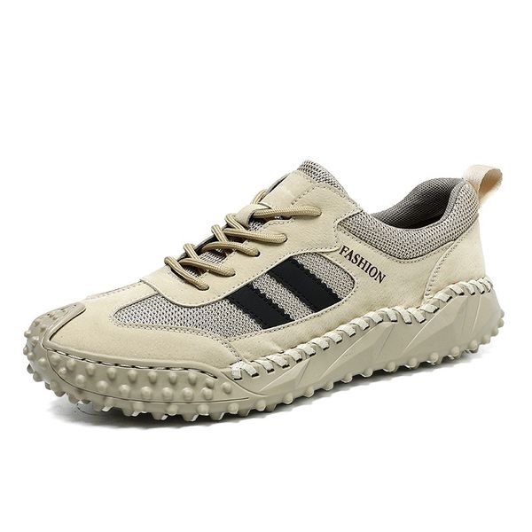 men shoes trend comfortable casual shoes outdoor men sneakers hand stitching men flats shoes, Black
men shoes trend comfortable casual shoes outdoor men sneakers hand stitching men flats shoes, Black