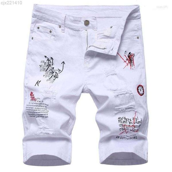 men's jeans men's letters printed embroidery shorts summer holes ripped hip hop streetwear cotton slim stretch breechesmen's
men's jeans men's letters printed embroidery shorts summer holes ripped hip hop streetwear cotton slim stretch breechesmen's