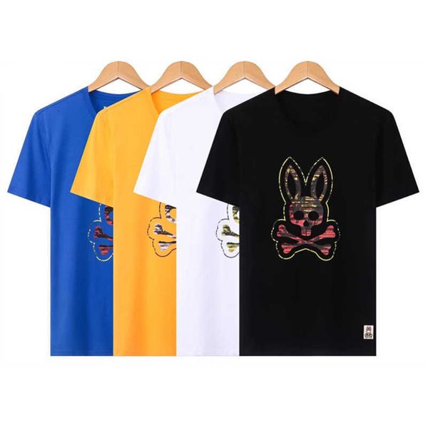 men's tshirts psychos shirt bunnys skull rabbit print tees cartoon embroidery short sleeve fashion brand leisure men and women's c, White;black 
men's tshirts psychos shirt bunnys skull rabbit print tees cartoon embroidery short sleeve fashion brand leisure men and women's c, White;black