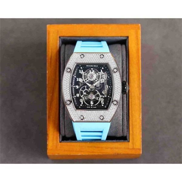 diamond luxury mens movement watches rm17-01 r i c h a r d hollow tourbillon designer jixu new high-end quality iced out montre wrist watch, Slivery;brown
diamond luxury mens movement watches rm17-01 r i c h a r d hollow tourbillon designer jixu new high-end quality iced out montre wrist watch, Slivery;brown