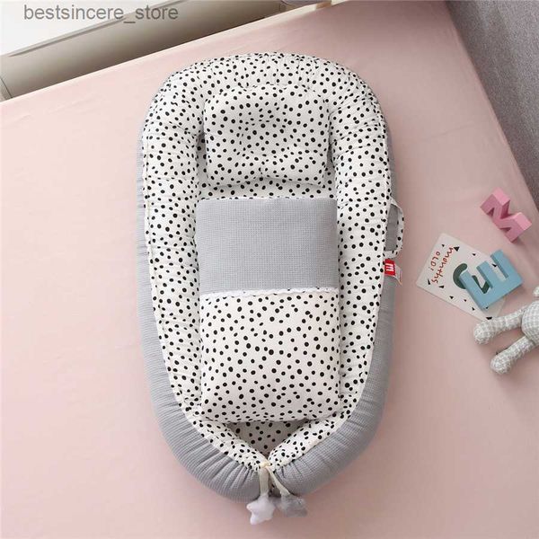 50x85cm portable baby bed set cotton baby crib with quilt toddler bed for baby bed l230522
50x85cm portable baby bed set cotton baby crib with quilt toddler bed for baby bed l230522