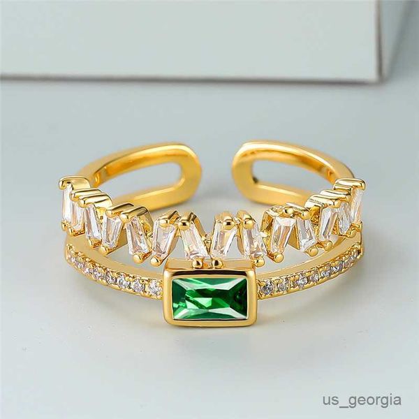 band rings luxury female crystal adjustable ring classic yellow gold color engagement ring minimalist metal open wedding rings for women r23, Silver
band rings luxury female crystal adjustable ring classic yellow gold color engagement ring minimalist metal open wedding rings for women r23, Silver