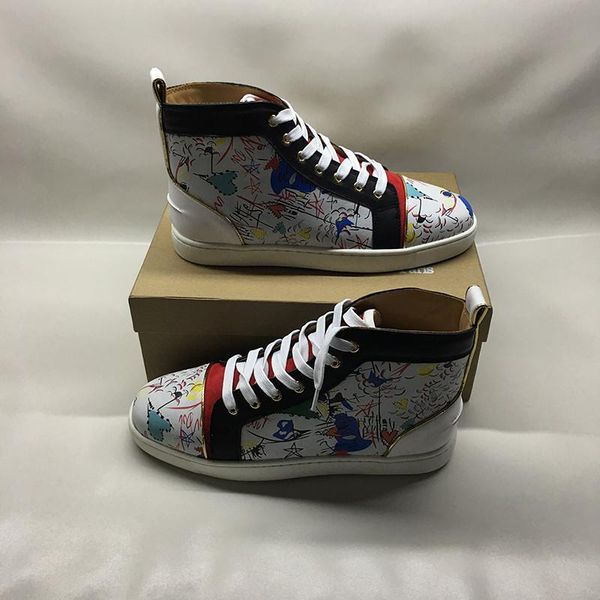 christians red bottomed women men shoes sneaker luxury party wedding genuine leather original spikes lace-up casual bl obd xuf, Black
christians red bottomed women men shoes sneaker luxury party wedding genuine leather original spikes lace-up casual bl obd xuf, Black