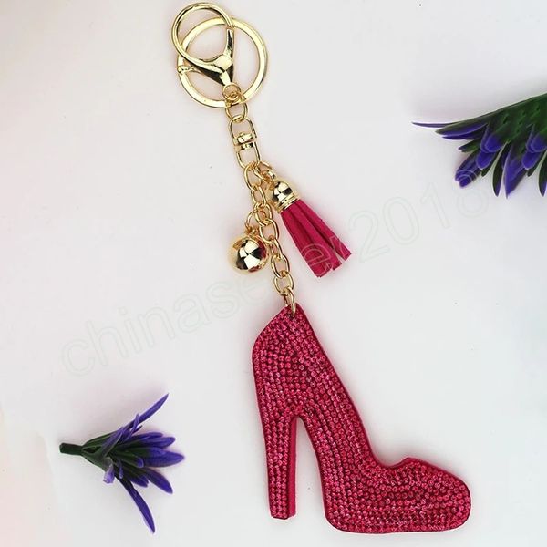fashion ladies alloy keychain crystal pendant rhinestone high heels shoe keyring purse car key chain bag decorative jewelry gift, Silver
fashion ladies alloy keychain crystal pendant rhinestone high heels shoe keyring purse car key chain bag decorative jewelry gift, Silver