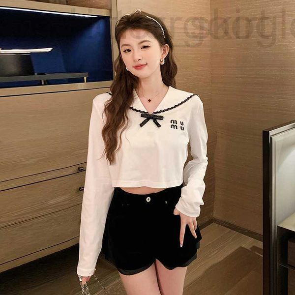 women's hoodies & sweatshirts designer the correct version of navy collar t-shirt for women in spring and summer 2023, with short lette, Black
women's hoodies & sweatshirts designer the correct version of navy collar t-shirt for women in spring and summer 2023, with short lette, Black