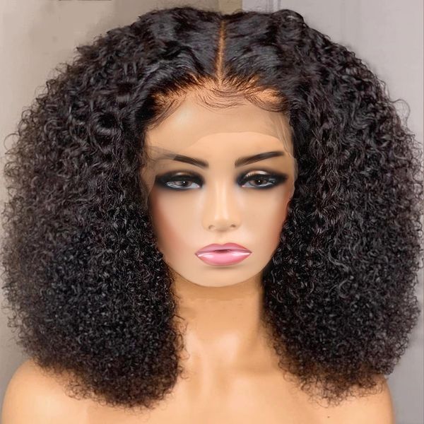 curly wig human hair wigs t part transparent lace short curly bob hair wig 200 density full wigs for women, Black;brown
curly wig human hair wigs t part transparent lace short curly bob hair wig 200 density full wigs for women, Black;brown