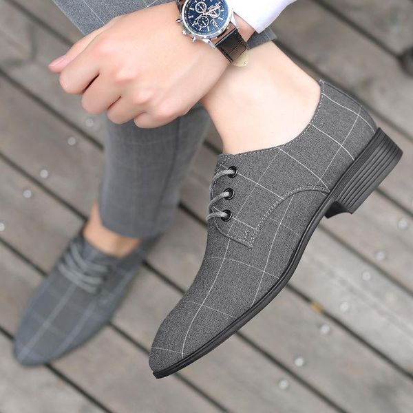 fashion canvas shoes men luxury breathable pointed toe lace-up business formal shoes men dress office shoes ing, Black
fashion canvas shoes men luxury breathable pointed toe lace-up business formal shoes men dress office shoes ing, Black