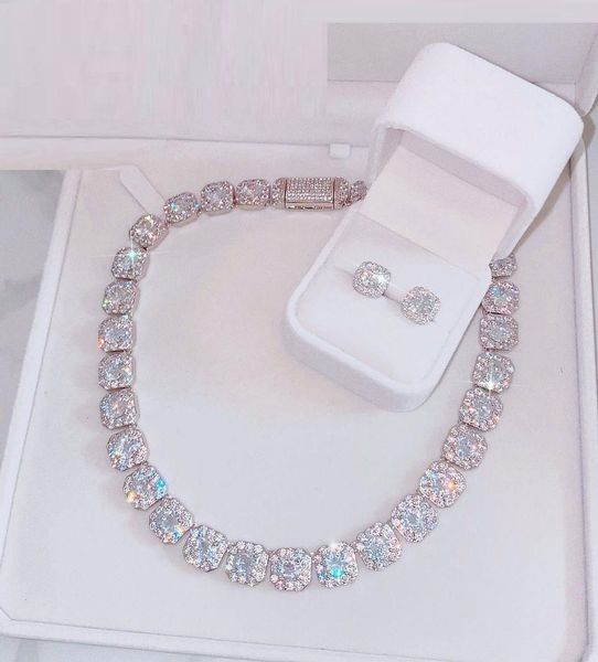 necklaces 15" 16" 18" iced out ice cz cluster chain hip hop ice women geometric square beaded cubic zirconia ice choker neckl, Silver
necklaces 15" 16" 18" iced out ice cz cluster chain hip hop ice women geometric square beaded cubic zirconia ice choker neckl, Silver