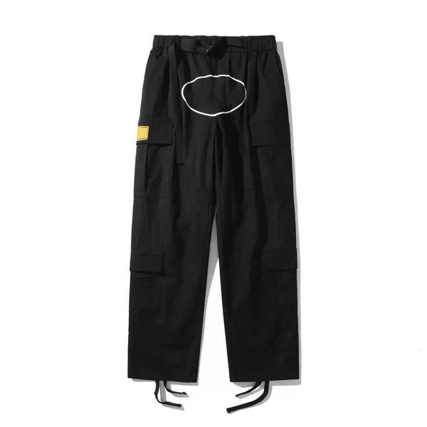 men's pants cargo mens streetwear hip hop retro printed casual trousers military multi-pockets straight high street loose overalls coup, Black
men's pants cargo mens streetwear hip hop retro printed casual trousers military multi-pockets straight high street loose overalls coup, Black