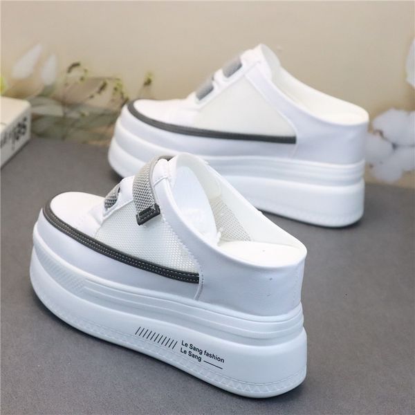 slippers inner height increasing women's shoes ladies platform sneakers outdoor breathable mesh wedges comfortable and 230625, Black
slippers inner height increasing women's shoes ladies platform sneakers outdoor breathable mesh wedges comfortable and 230625, Black