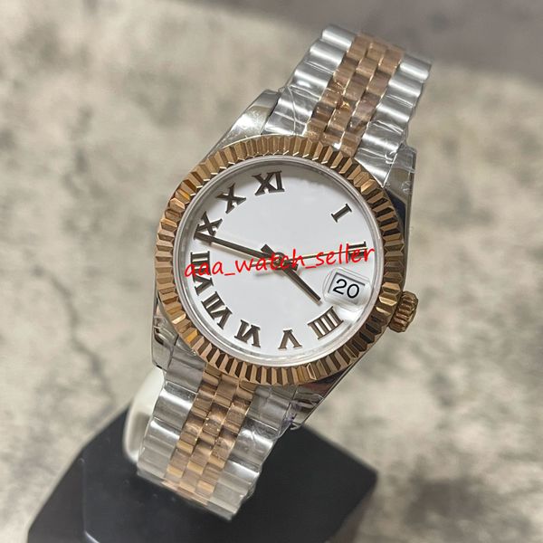2 colors bp factory luxury lady watches 31mm 278271 fluted bezel automatic movement two tone rosegold&steel 2 end links jubilee bracelet ele, Slivery;brown
2 colors bp factory luxury lady watches 31mm 278271 fluted bezel automatic movement two tone rosegold&steel 2 end links jubilee bracelet ele, Slivery;brown