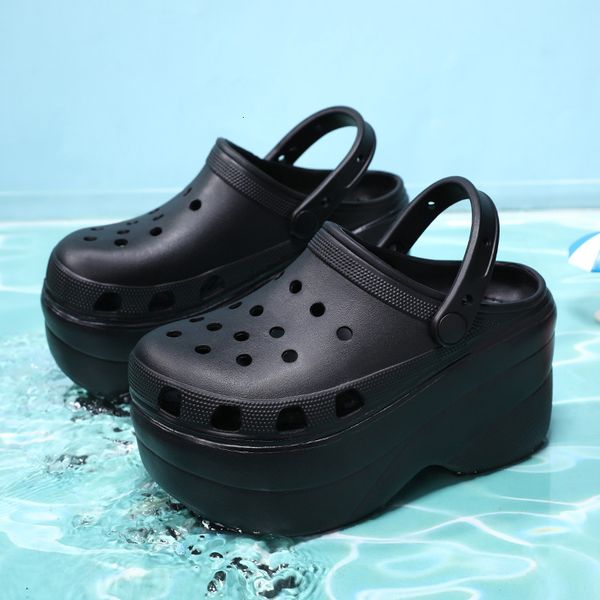 slippers sandals summer women platform outdoor thick street beach garden shoe 230625, Black
slippers sandals summer women platform outdoor thick street beach garden shoe 230625, Black