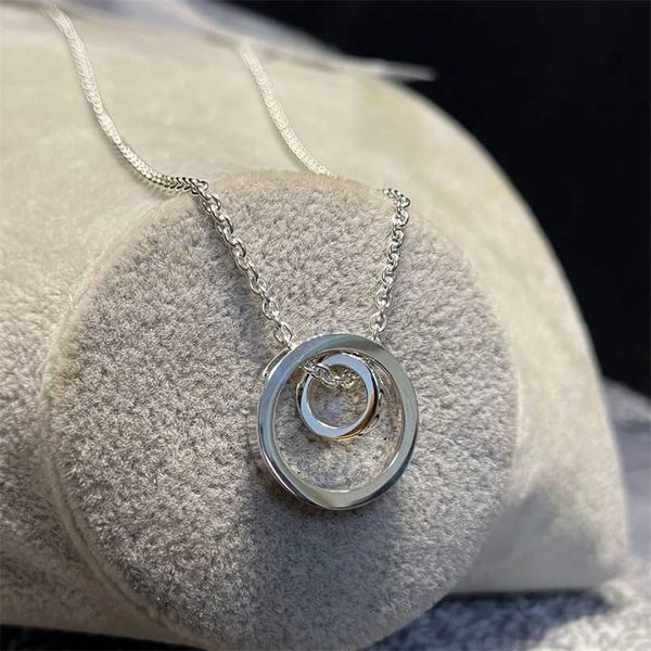 2023 gujia fortune running necklace double ring pendant sterling silver clavicle chain live broadcast
2023 gujia fortune running necklace double ring pendant sterling silver clavicle chain live broadcast